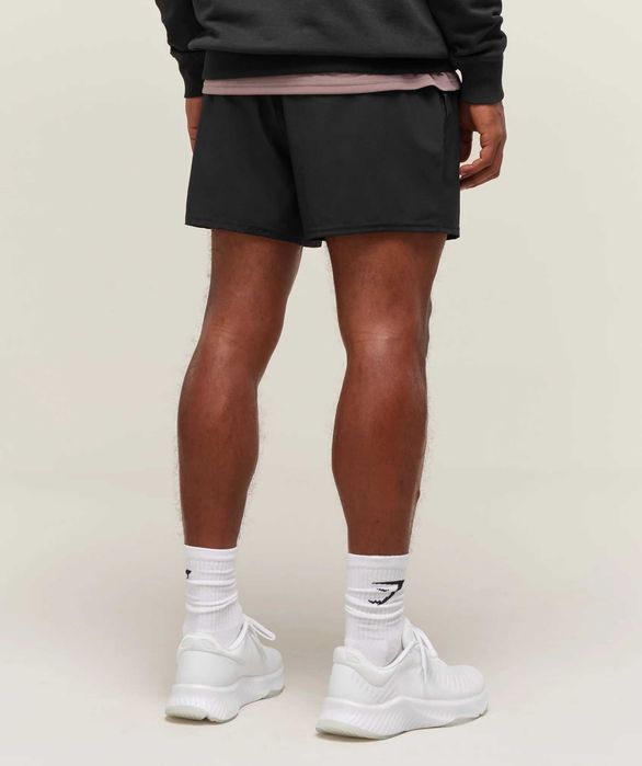 Оригінал Шорти Gymshark Arrival 5" Shorts Чорні Спортивні — zdjęcie 3
