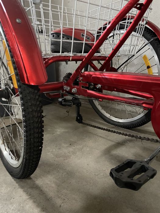 Bicicleta de tres rodas