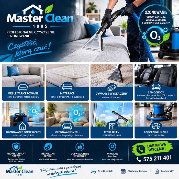 Pranie kanap, materacy i wykladzin bardzo tanio!!! CHEMICZNE CZYSZCZENIE I AUT + OZONOWANIE DOJAZD GRATIS!!!