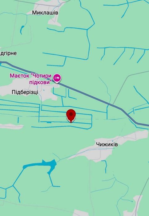 Продаж земельної ділянки. с. Чижиків-15 км. до Львова