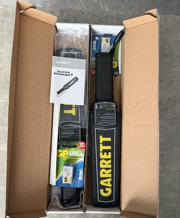 Оригінал нові GARRETT SUPER SCANNER V металошукач