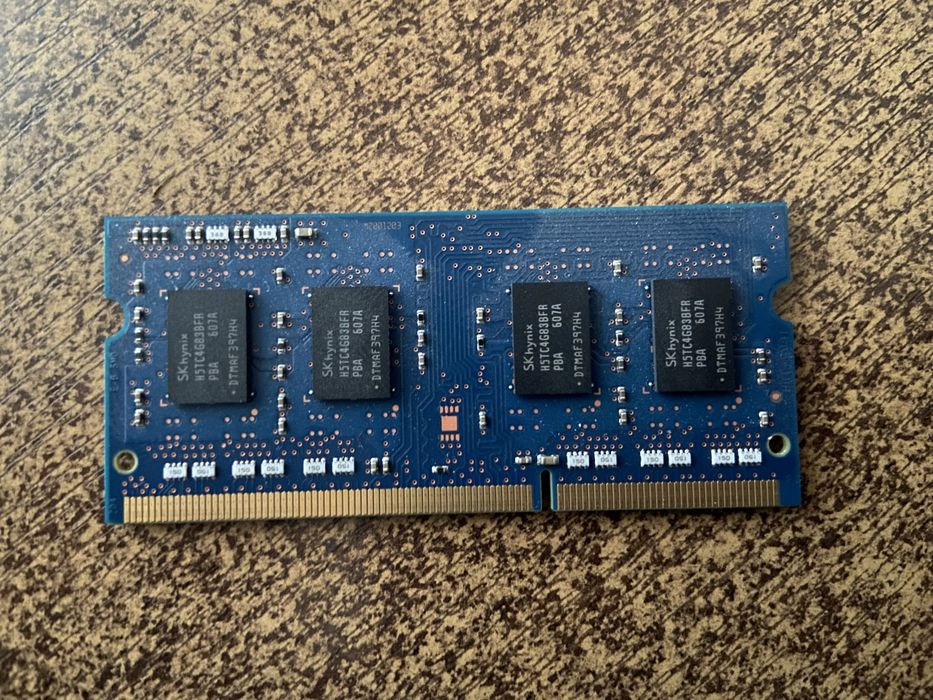 Оперативная память ноутбука DDR3 L 1.35V 4Gb