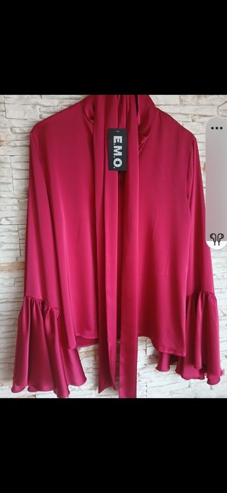 Koszula Emo satynowa .