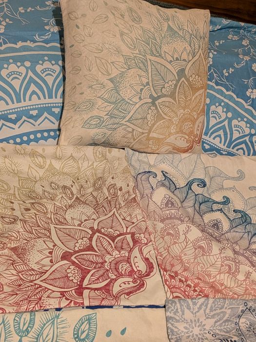 Capa de edredão e fronhas