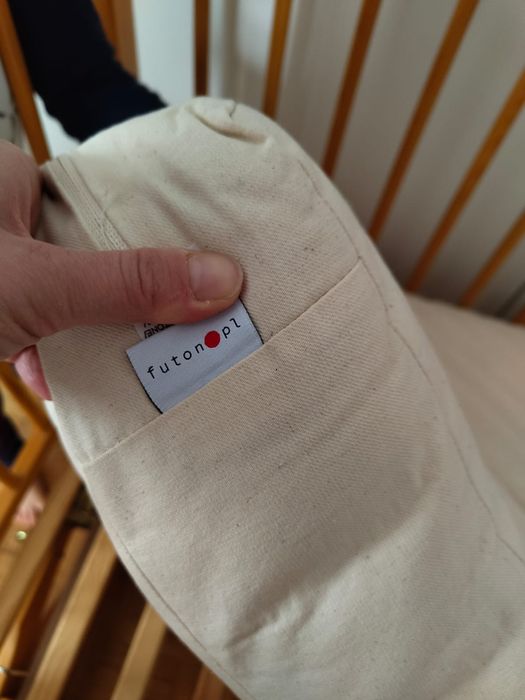 Łóżeczko kołyska 140x70 z materacem futon