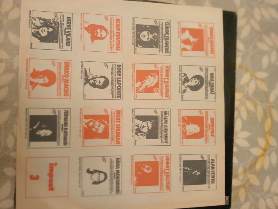 Vinil LP  duplo de Sylvie Vartan c/ poster