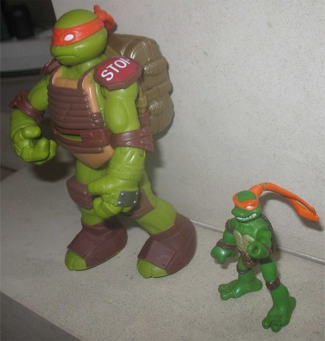 Playmates - Tartarugas Ninja - 2 Figuras Michelangelo