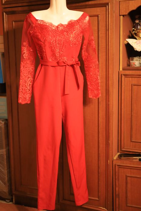 Жіночний брючний комбінезон