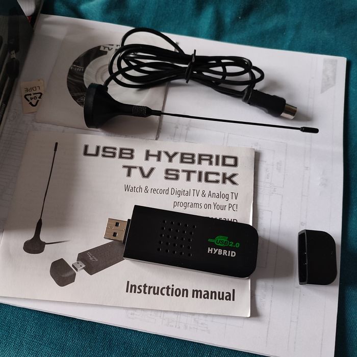 Dekoder do naziemnej telewizji cyfrowej na USB d-vbt