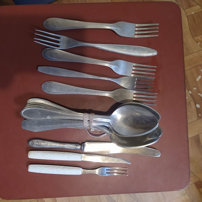 Продам алюминиевые ложки, вилки времён СССР