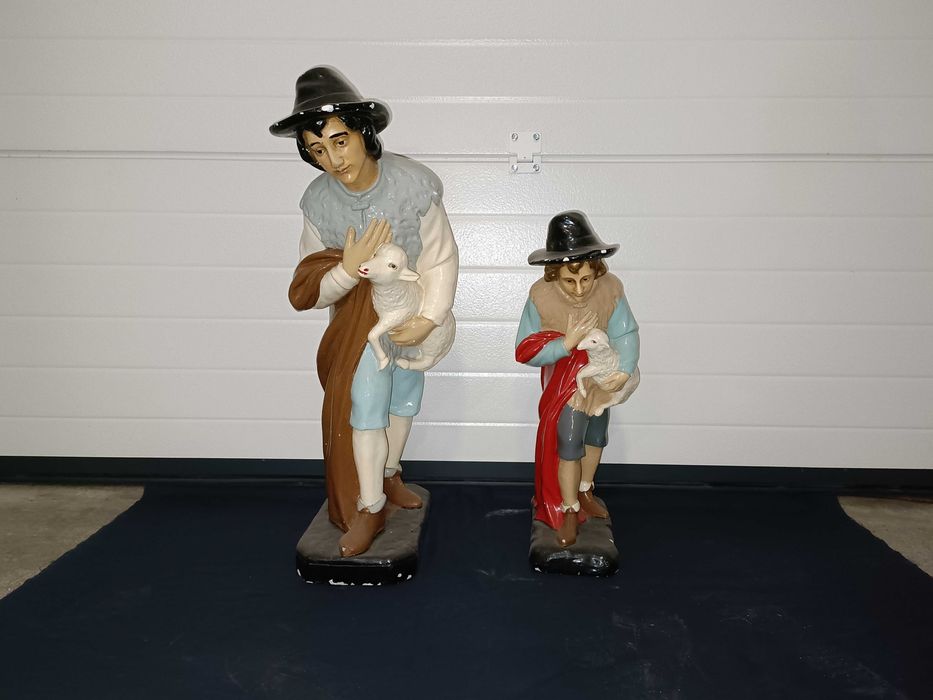 Pastores Arte Sacra Presépio Figura Santos