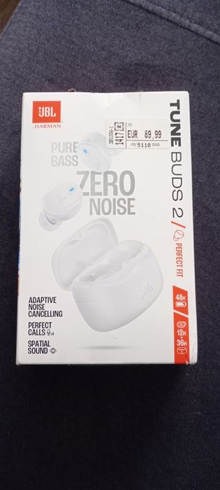 Słuchawki bezprzewodowe JBL Tune Buds 2