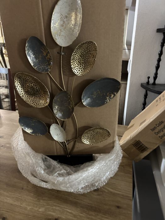 Decoração metalica