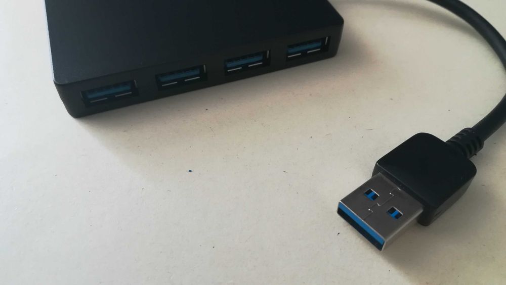 HUB splitter USB 3.0 de 4 portas