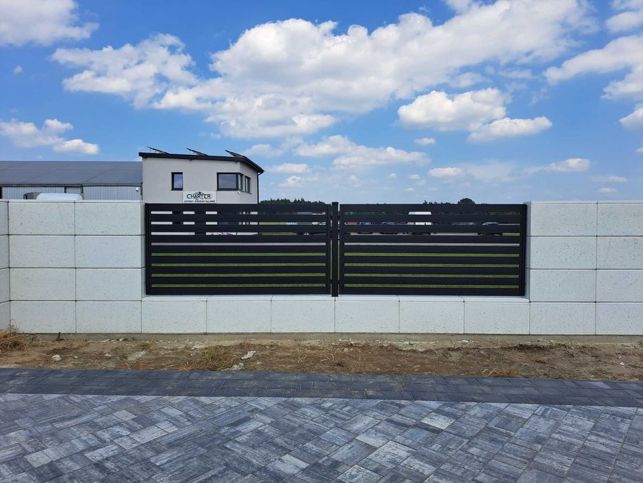 Ogrodzenia metalowe, płoty, bramy, furtki, palisadowe, grzebieniowe