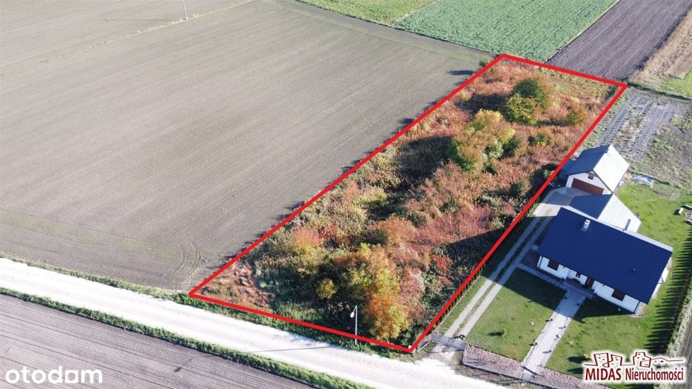 Duża działka z warunkami zbudowy - Widok 4