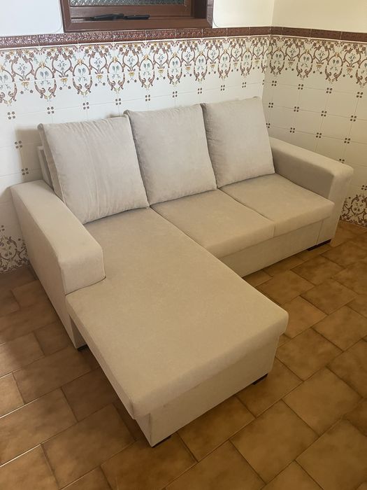 Sofá chaise long  reversível NOVO 190/140