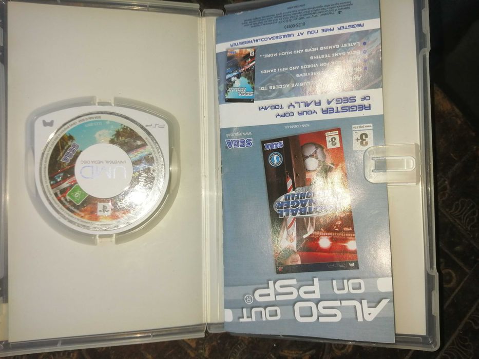 jogo sega raly PSP
