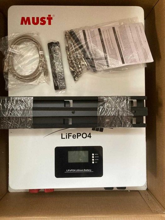 Акумулятор Must 48В, 100Аг, LiFePO4, (W-iFi Smart BMS)