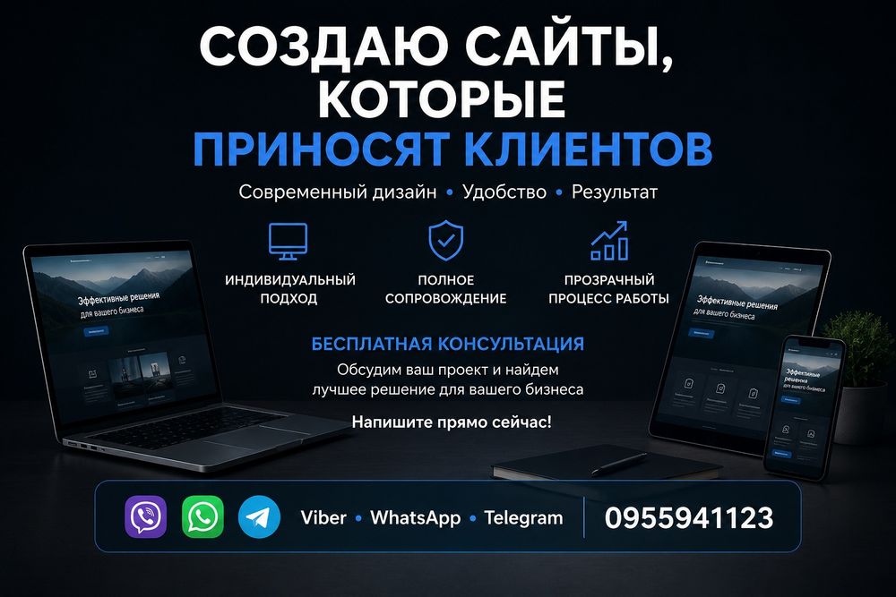 Создание сайтов/Заказать сайт/Разработка сайтов/Продвижение/Реклама