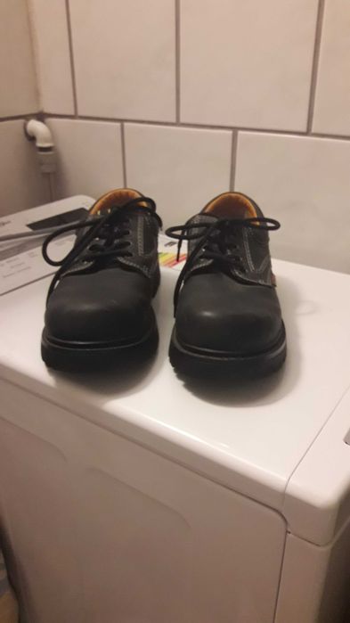 buty skórzane trapery półbuty męskie zimowe 41 wkładka 26,5cm