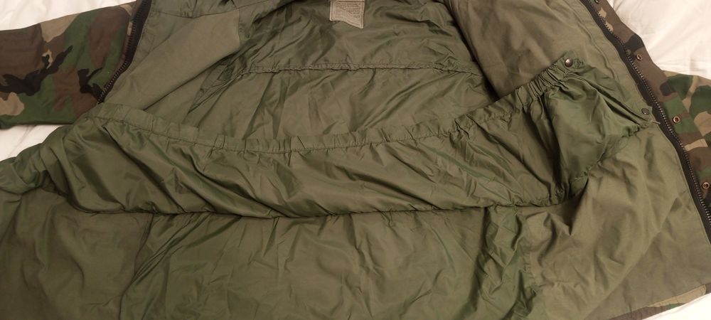 ECWCS Cold Weather Parka woodland камуфляж