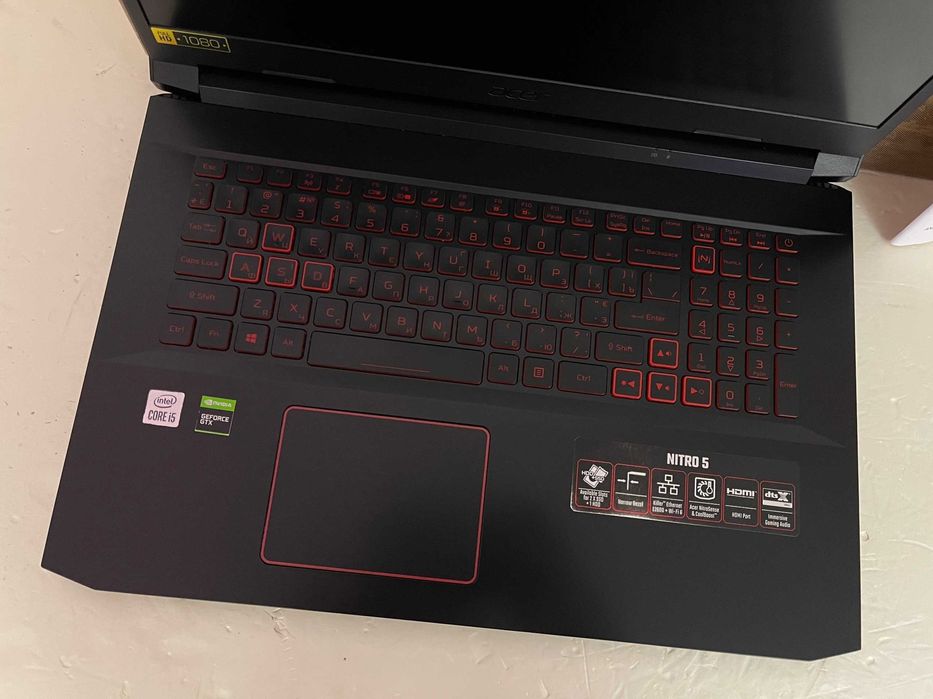 БОЛЬШОЙ Игровой ACER NITRO AN517 /GTX 1650 /GDDR6/Core 10300/ КОМПЛЕКТ