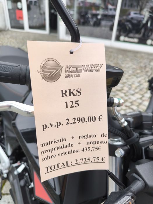 Keeway RKS 125 E5+ =SUPER PREÇO=