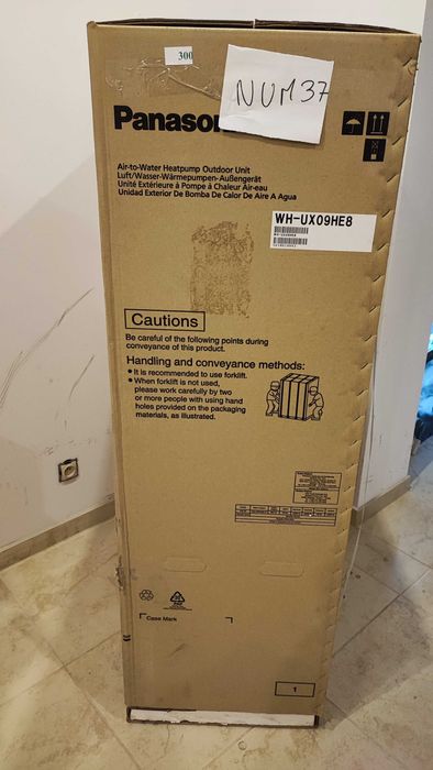 PANASONIC WH-UX09HE8 moduł zewnętrzny pompy ciepła.