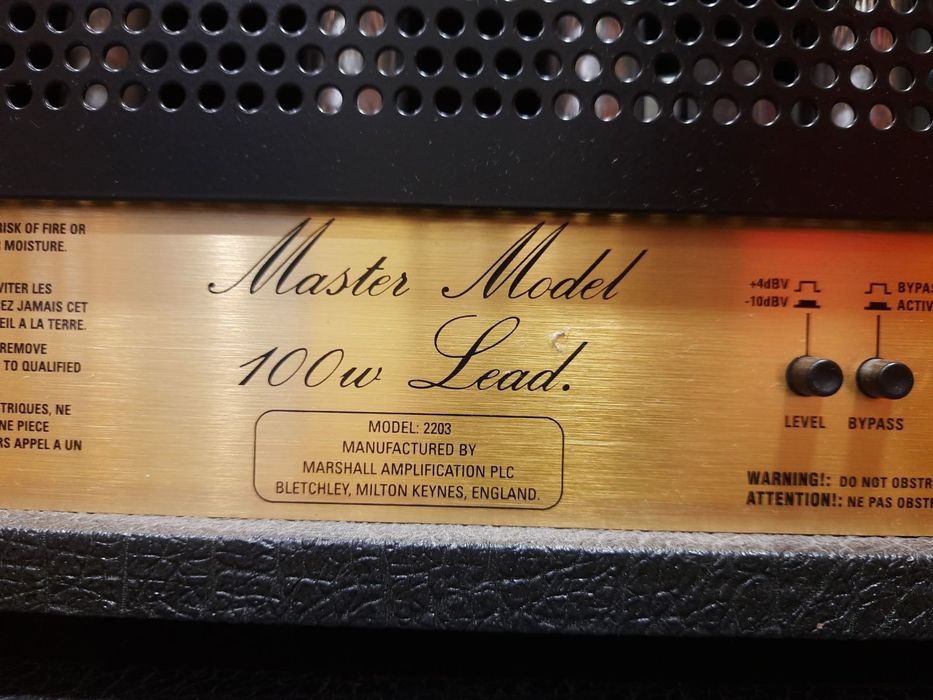 Підсилювач (голова) Marshall JCM 800 Reissue 2203