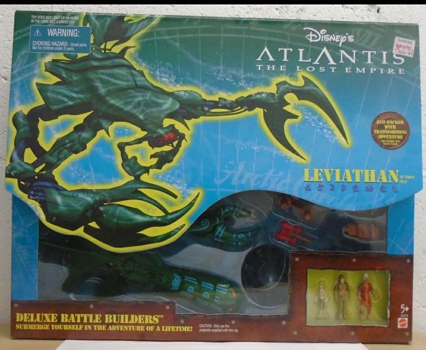 Figura Nova Leviatã Atlântida Disney Brinquedo