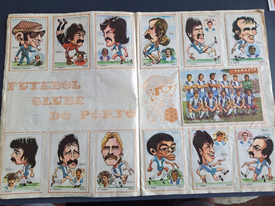 Caderneta de Futebol ( Arte e Futebol)..