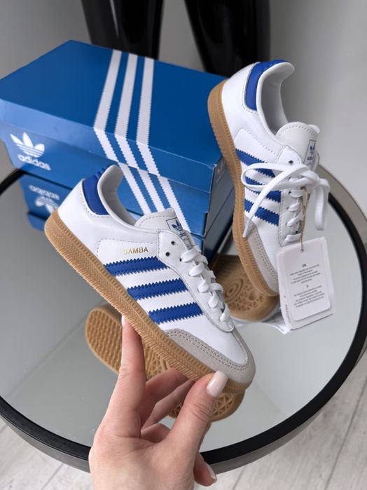 Легендарные качественные кроссовки Adidas Samba 30/31р