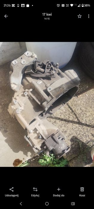 Skrzynia biegów skoda scout