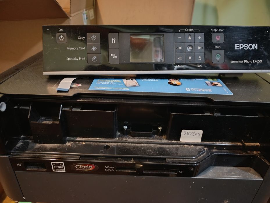 Epson TX650, L200, R290, T50, XP-406, XP-323, WF-2750, 1410 разборка