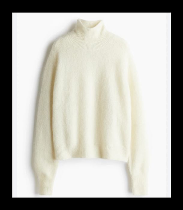 Alpakowy sweterek M-L