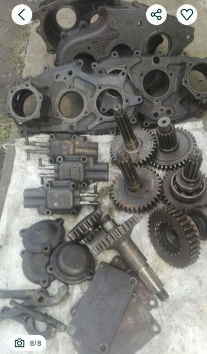 Крышки коробки роздатки Уаз,вилки Кпп,помпы,кулисы,рычаги,муфты,штоки.