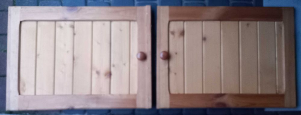 Drzwiczki drewniane lewe prawe 49.5cmx67.5cm do domu ogrodu