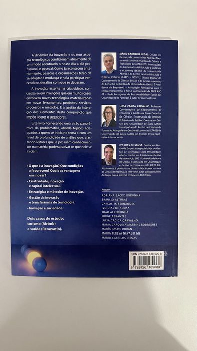 Inovação e Tecnologia - Uma Visão Multidisciplinar - Gestão