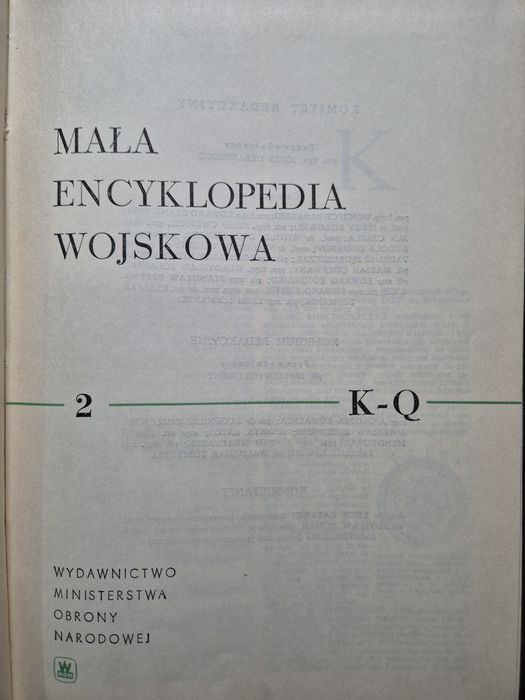 Mała encyklopedia wojskowa