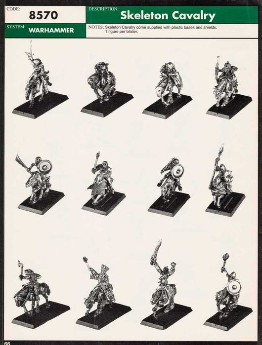 Warhammer Fantasy Battle: Undead, Skeleton Cavalry, 14