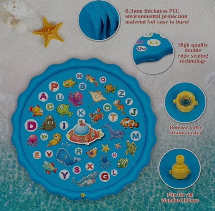 Tapete de água/ splash pad