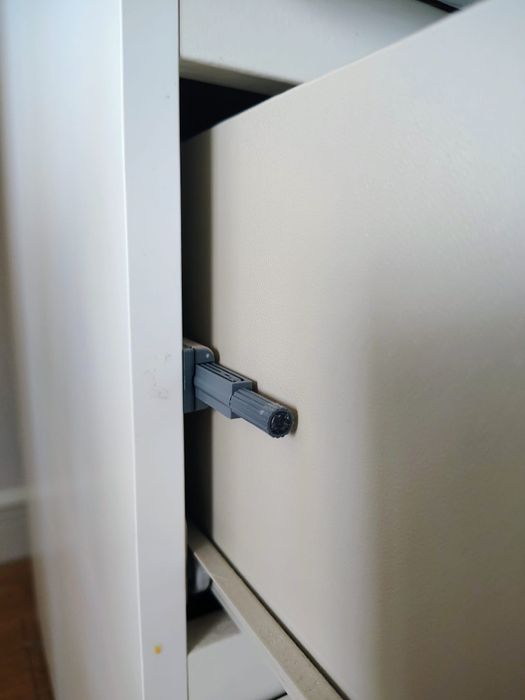 Komoda biała Glamour