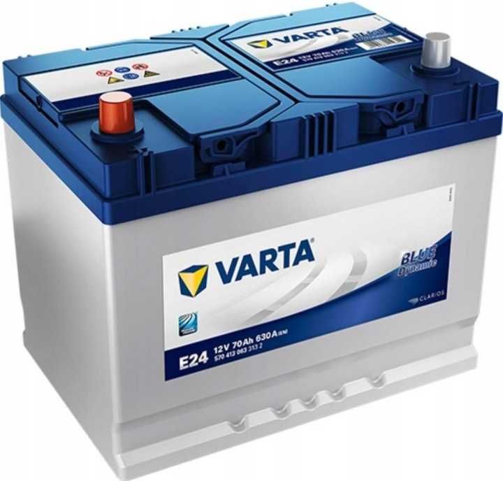 Akumulator 70Ah 630A L+ 12V VARTA BLUE E24