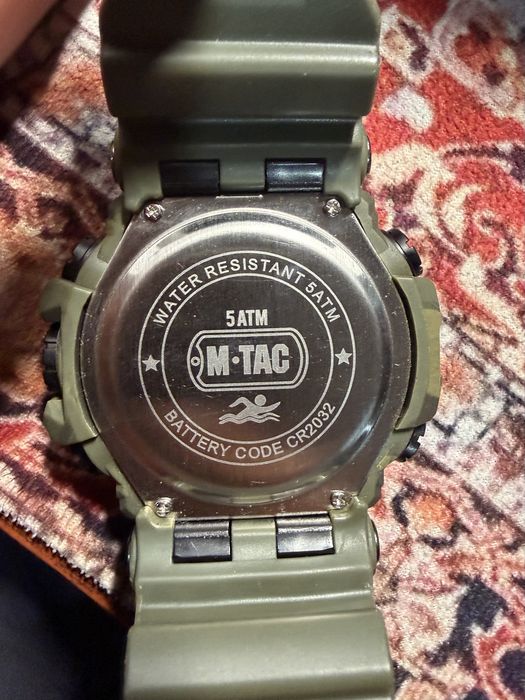 Тактичний годинник M-TAC 2037 камуфляж водонепроникний 5ATM