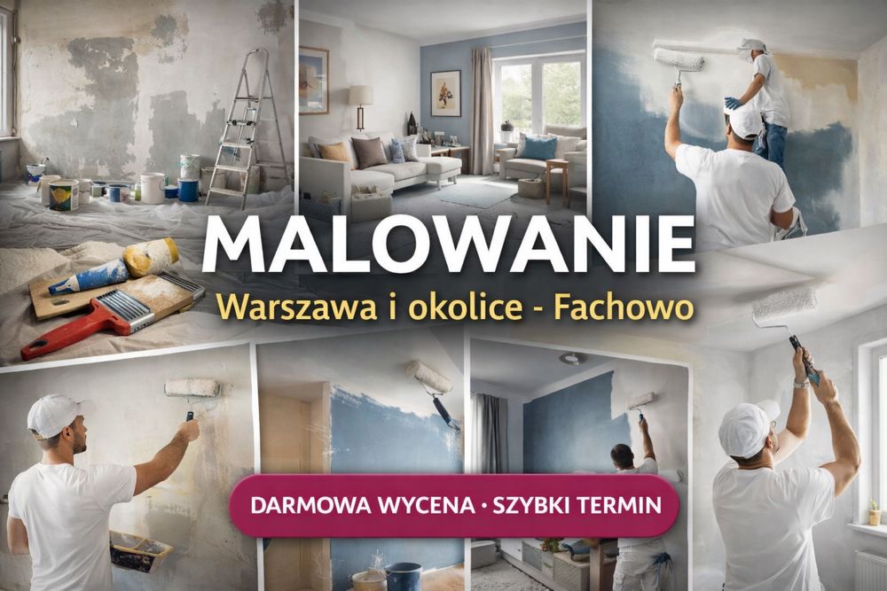 Malowanie i remont wnętrz Ursynów