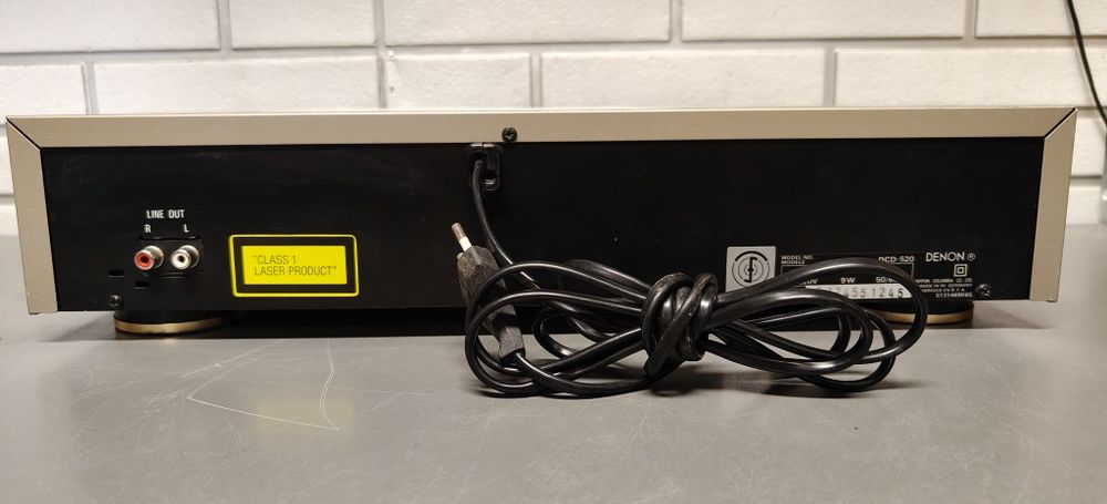 Odtwarzacz CD DENON CDC-520. Po serwisie