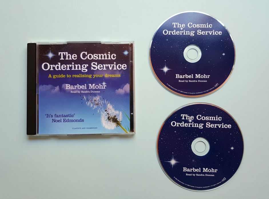 CDs Audiolivros Lei da Atração, Meditação, Anjos (em inglês)