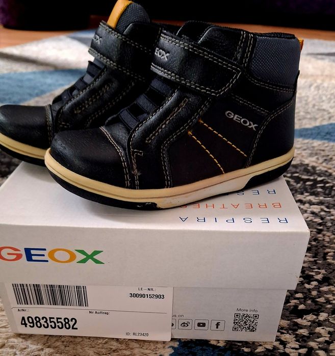 Sneakersy geox chłopięce