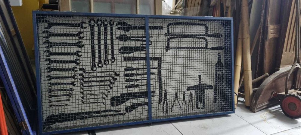 Quadro de Ferramentas Antigo/Vintage